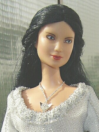 ooak Arwen angel dress for Barbie doll