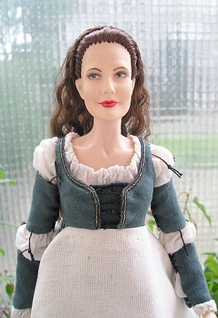 DANIELLE DE BARBARAC from Ever After - work dress, OOAK doll