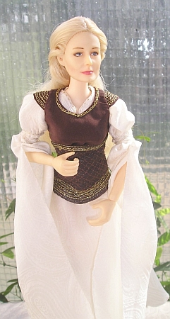 Éowyn - Shieldmaiden outfit  - LOTR OOAK dress for Barbie doll