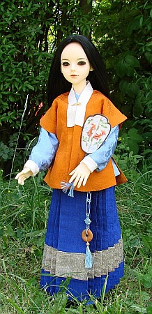 Hanfu - chinese traditional outfit from Ming dynasty for BJD doll