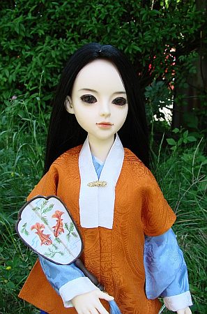 Hanfu - chinese traditional costume from Ming dynasty for BJD doll
