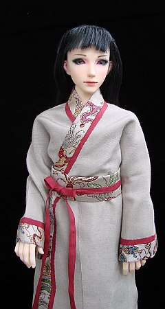 Damir in Chinese traditional outfit - hanfu for MSD BJD doll