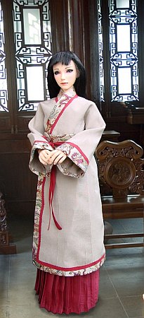 Damir in Chinese traditional outfit - hanfu for MSD BJD doll