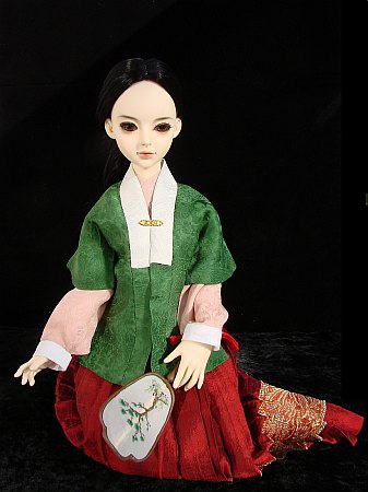 Hanfu z dynastie Ming pro BJD MSD