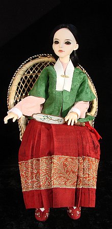 Hanfu - chinese traditional outfit from Ming dynasty for BJD doll