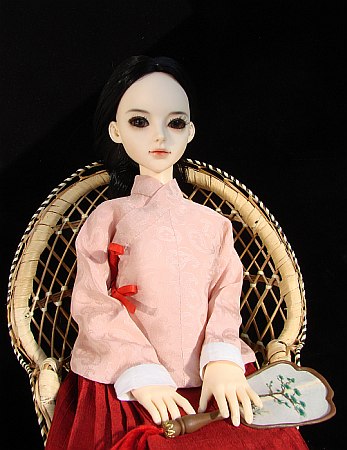 Hanfu - chinese traditional dress from Ming dynasty for BJD doll
