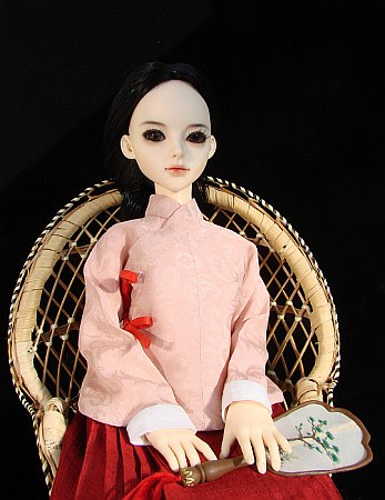 Hanfu z dynastie Ming pro BJD MSD