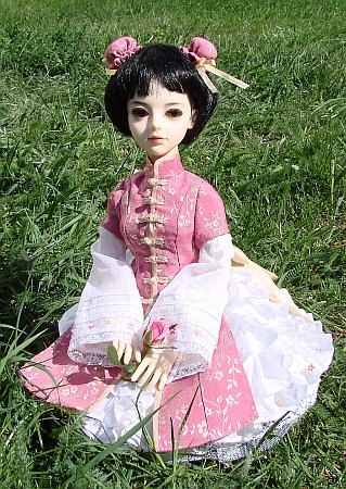 Qi-lolita dress for Fiume MSD BJD, OOAK