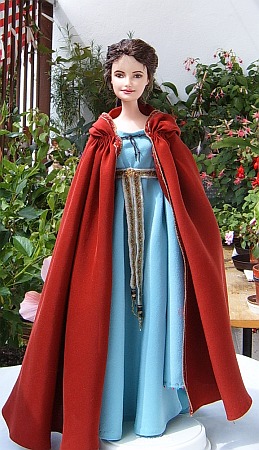 Guinevere  OOAK doll - King Arthur movie costume