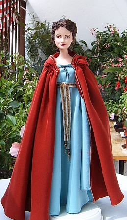 Guinevere  OOAK doll - King Arthur movie costume