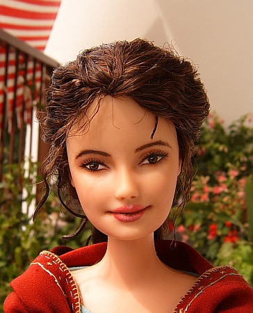 Guinevere  OOAK Barbie doll - King Arthur movie costume