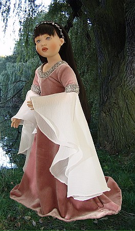 Jennifer doll by Helen Kish as baby Arwen