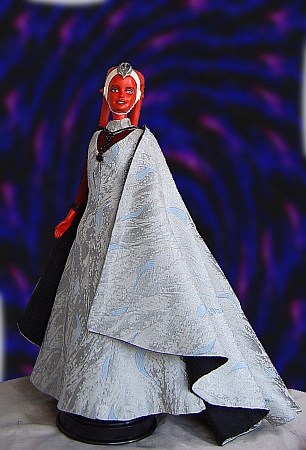 Miela, twi'lek diplomat, Star Wars OOAK Barbie doll