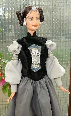 PADMÉ - Packing gown OOAK doll dress from Star Wars