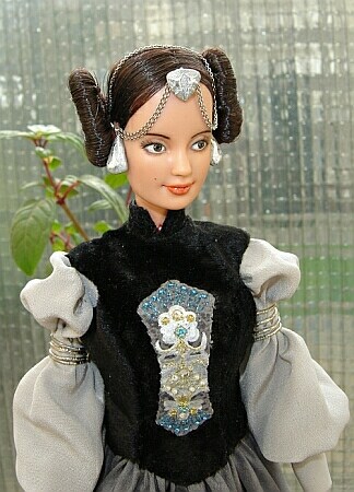 PADMÉ - Packing gown OOAK doll dress from Star Wars