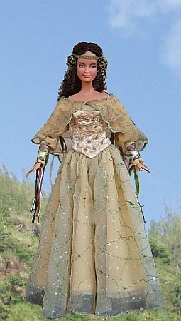 Star Wars Padme Amidala - OOAK Picnic dress for Barbie doll