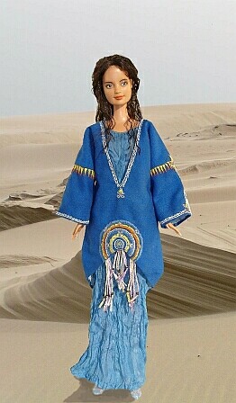 padme tatooine costume ooak doll