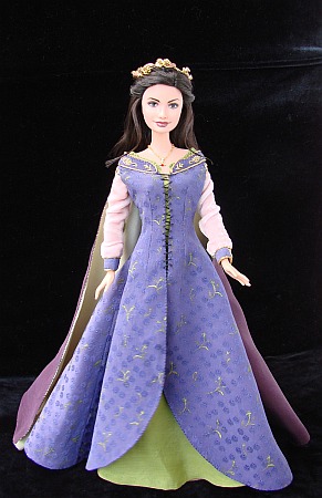 Královna Zuzana - z filmu Letopisy Narnie - OOAK Barbie panenka