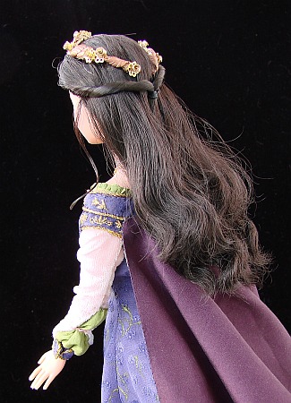Královna Zuzana - z filmu Letopisy Narnie - OOAK Barbie panenka