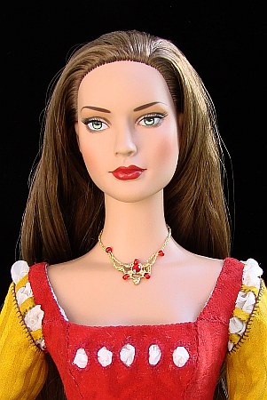 Chronicles of Narnia - 
  Prince Caspian - Susan, coronation dress for 16" doll Tyler by Tonner, OOAK