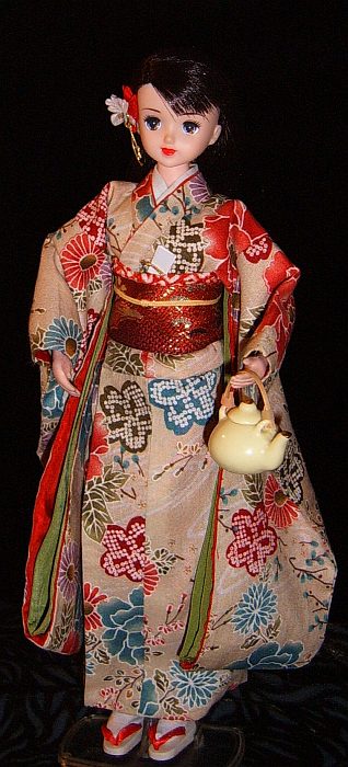 Jenny doll by Takara in OOAK kimono