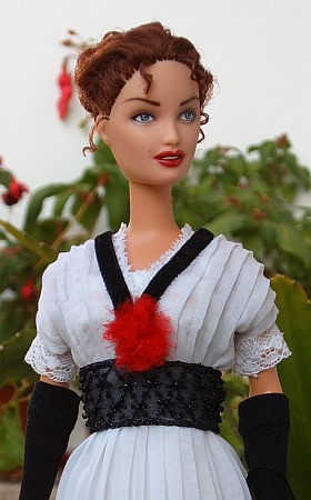 Rose De Witt-Bukater from Titanic -  elevator dress  OOAK doll