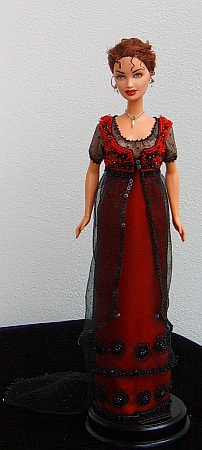 OOAK Rose Titanic doll - jump dress for Barbie