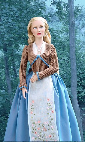 Katrina van Tassel from Sleepy Hollow movie - OOAK costume for doll