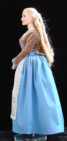 Katrina van Tassel from Sleepy Hollow movie - OOAK costume for doll