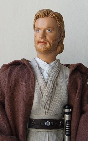 Obi-wan Kenobi - OOAK 12" customized  doll / figure