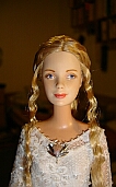 Galadriel mirror dress ooak doll 