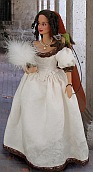 Morgan Adamsová - ooak Barbie, kostým z filmu Ostrov hrdlořezů